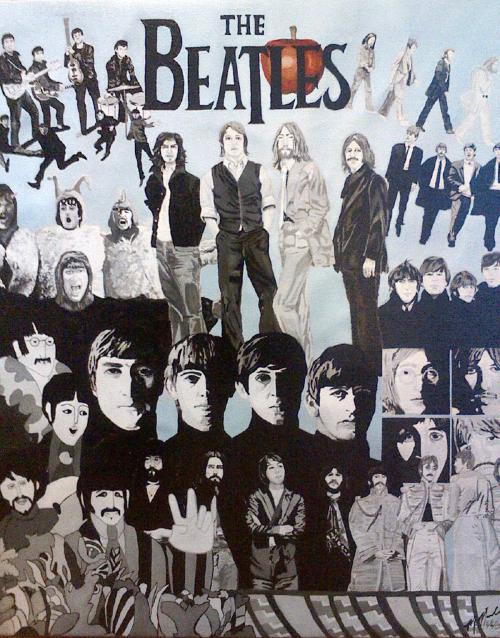 The Beatles: Montage (unique giclee) *SOLD OUT