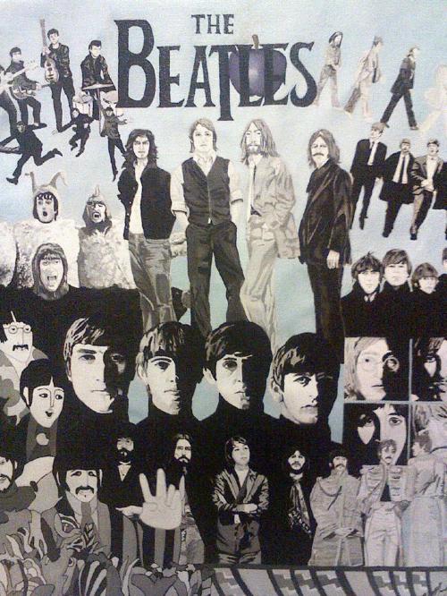 The Beatles: Montage (unique giclee) *SOLD OUT