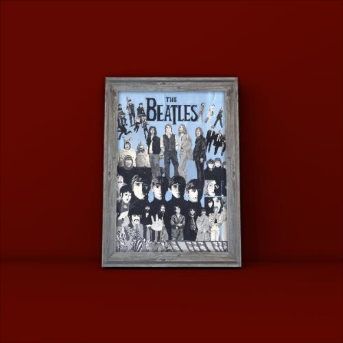 The Beatles: Montage (unique giclee) *SOLD OUT