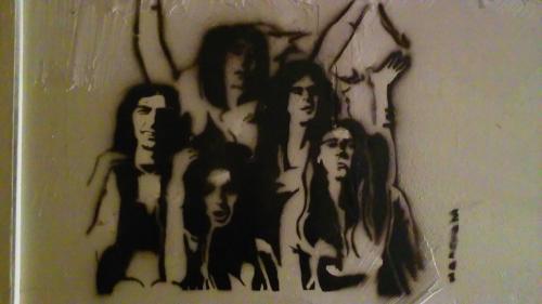 Alice Cooper Band (frisket print)