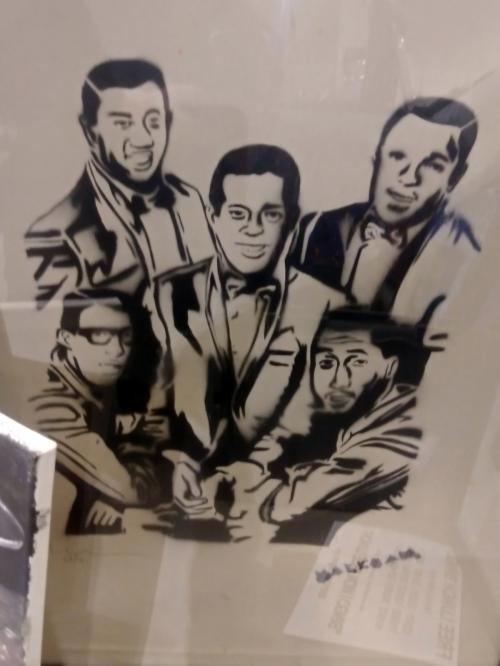 The Temptations (frisket print)