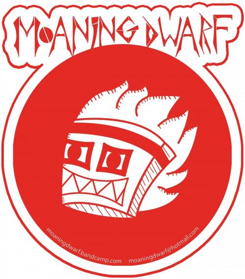 Moaning Dwarf: Logo (glow-in-the-dark sticker)