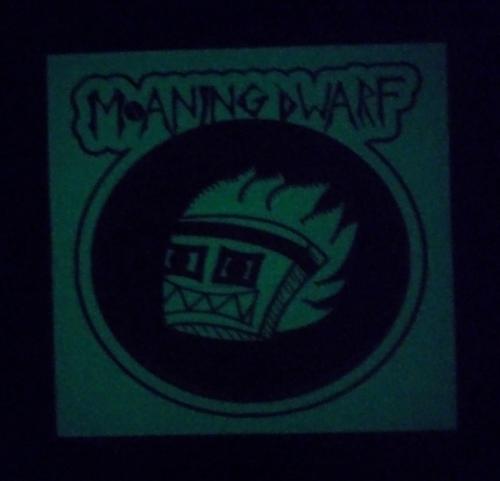 Moaning Dwarf: Logo (glow-in-the-dark sticker)