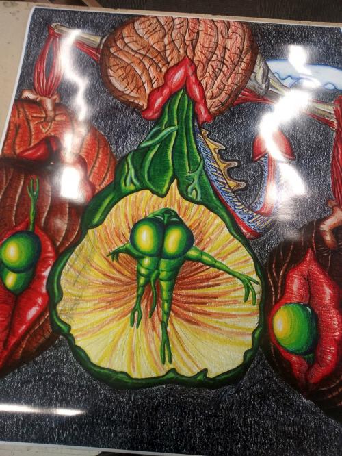 The Art of Self-Procreation II (Spacebreeding) (poster) *SOLD