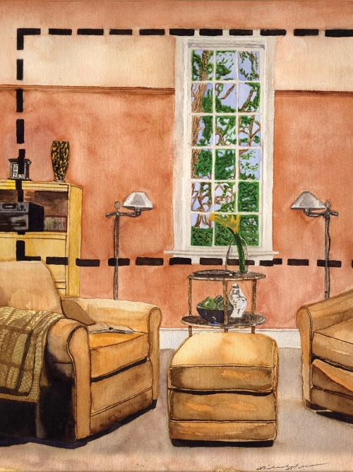 Room With a Perforated View *SOLD
