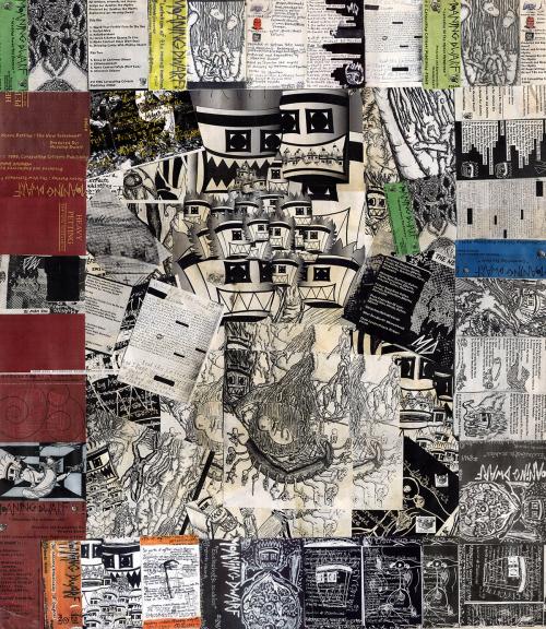Moaning Dwarf: Poster Collage *SOLD