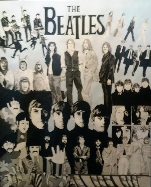 The Beatles: Montage (24x36 giclee) *SOLD OUT