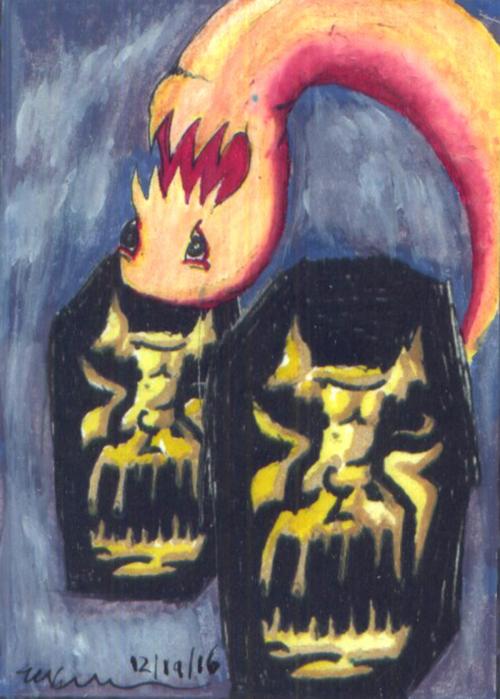 Backroom Projects: Artist Trading Cards Series *SOLD