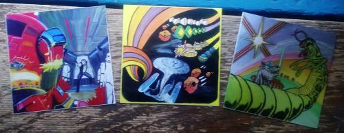 Versus I (Atari Centipede) aluminum giclee