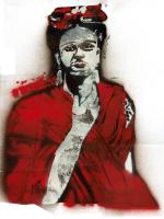 Frida En Rojo (Uno Al Doce) - Limited Edition of 12 Unique Pieces
